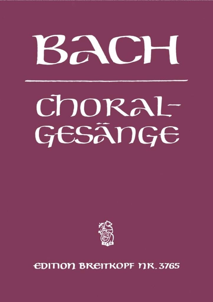 389 Choralgesänge für vierstimmigen gemischten Chor (EB 3765) Sheet Music