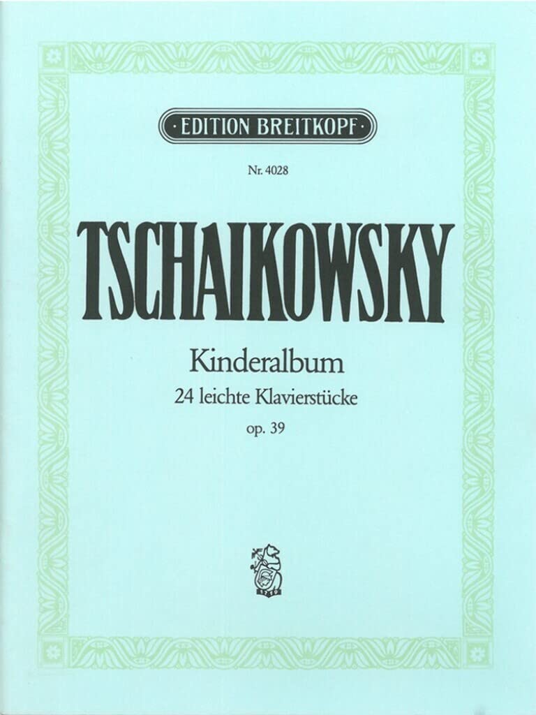 Kinderalbum op. 39 für Klavier (EB 4028) Sheet Music