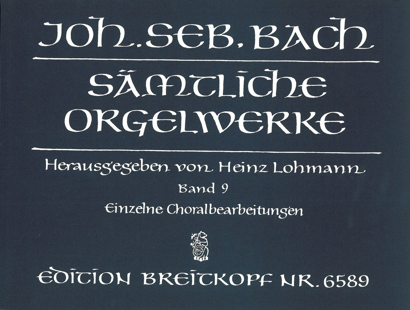 Samtliche orgelwerke 9 / complete organ works orgue book