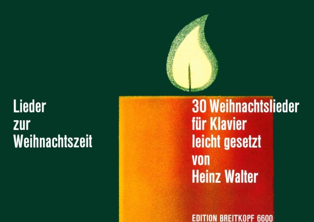 Lieder zur Weihnachtszeit für Klavier (EB 6600) Sheet Music