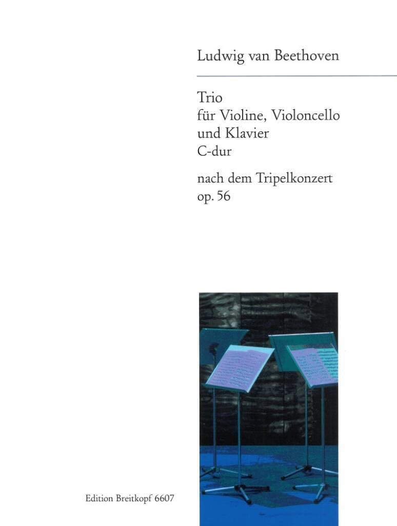 Konzert C-dur op. 56 - Bearbeitung für Violine, Cello und Klavier (EB 6607) Sheet Music