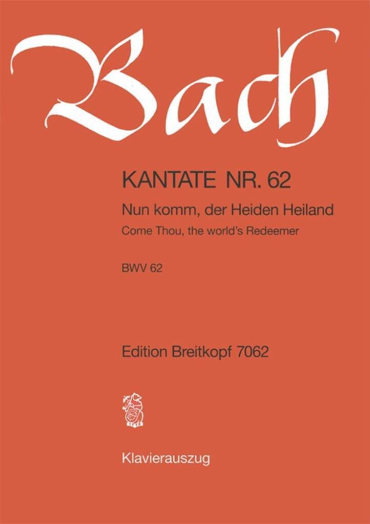 Kantate 062 nun komm der book