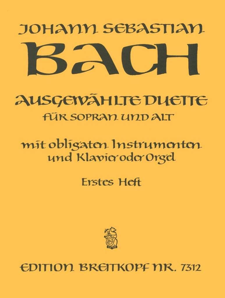 AUSGEWAHLTE DUETTE 1 book