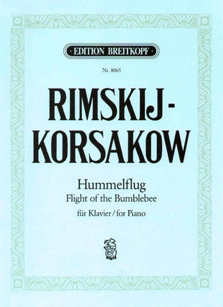 Hummelflug aus: Das Märchen vom Zar Saltan - Bearbeitung für Klavier (EB 8065) Sheet Music
