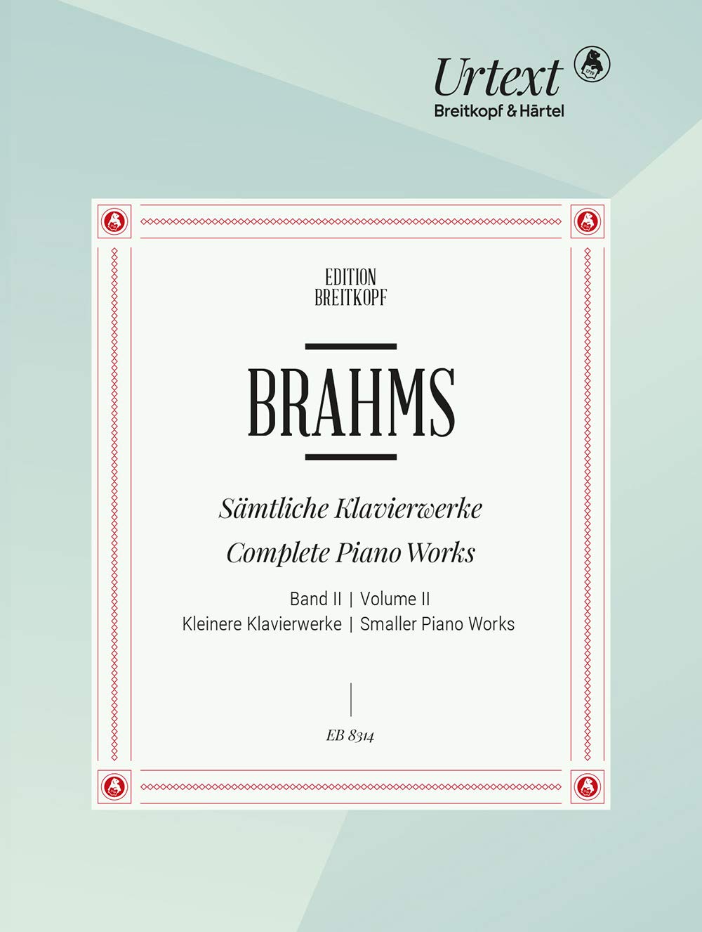 Sämtliche Klavierwerke Band 2: Kleinere Klavierkompositionen - Breitkopf Urtext (EB 8314) Sheet Music