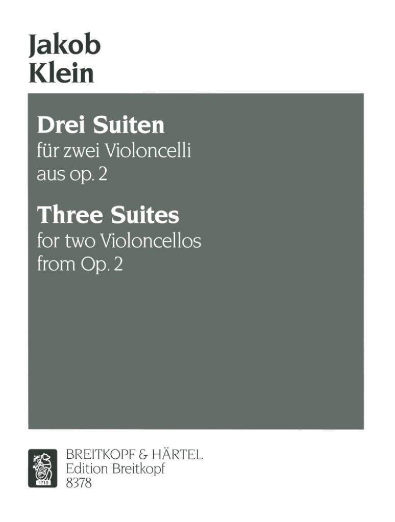 3 Suiten für 2 Violoncelli (EB 8378) Sheet Music