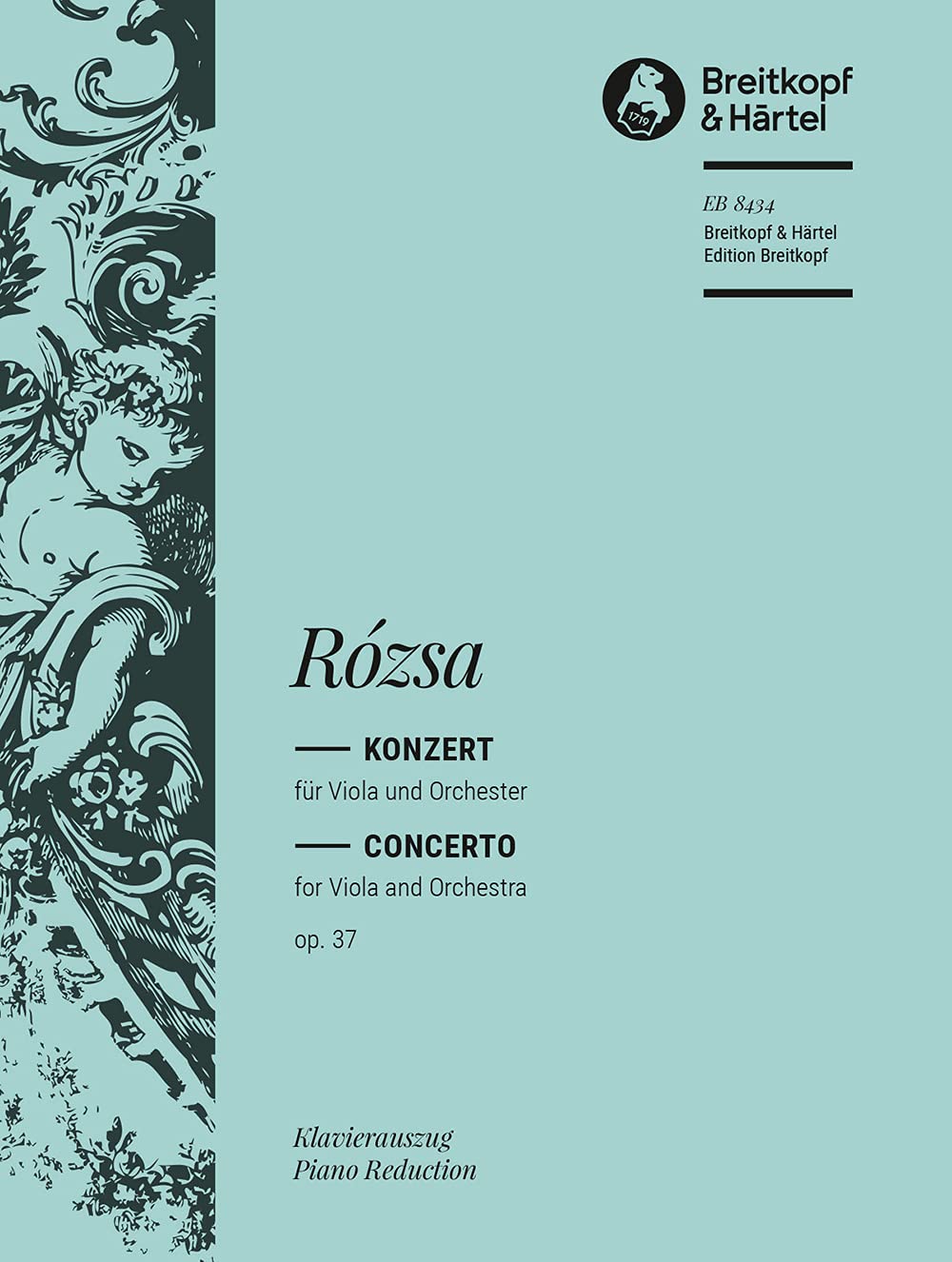 Violakonzert op. 37 - Ausgabe für Viola und Klavier (EB 8434) Sheet Music