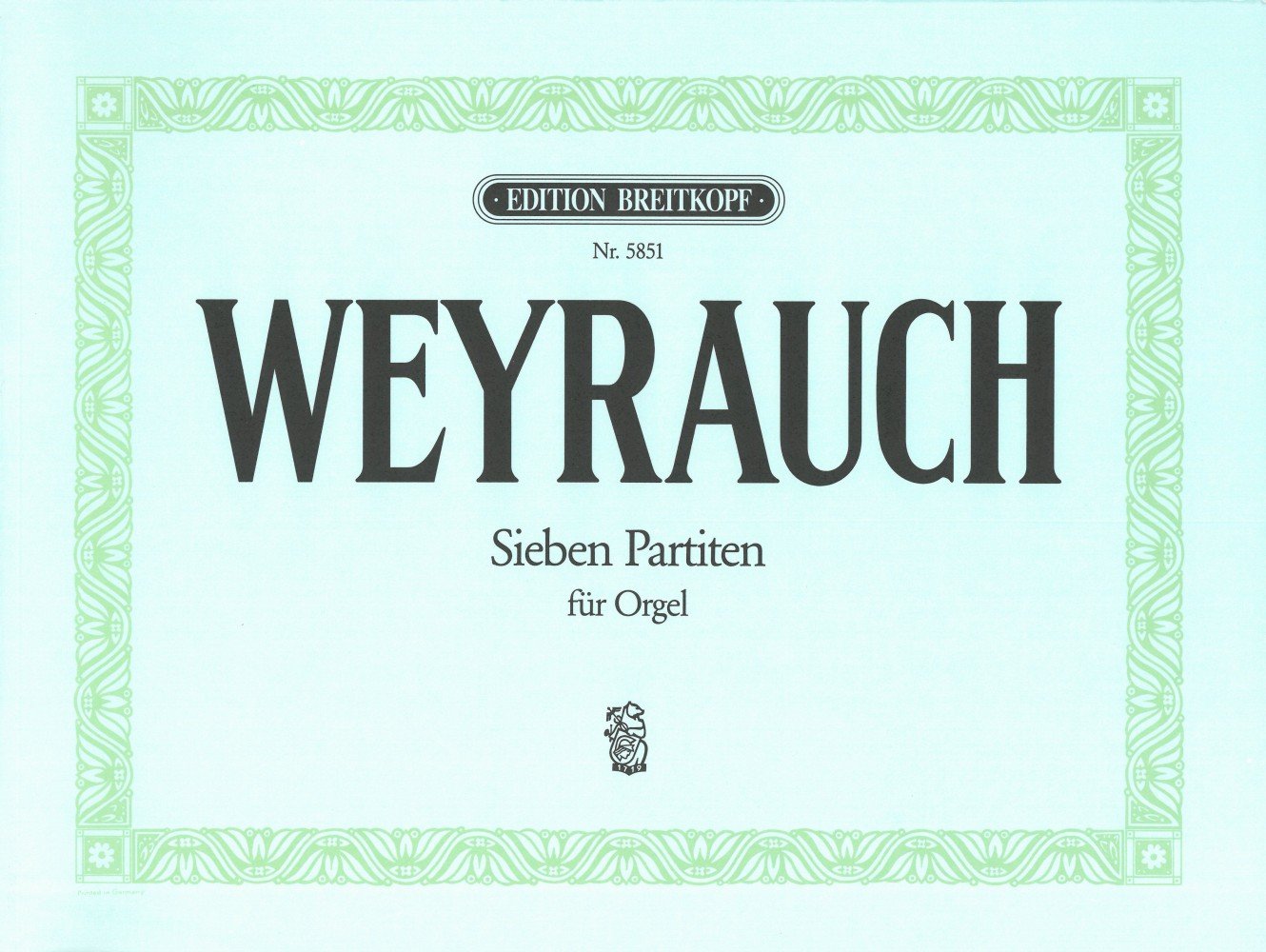 7 Partiten für Orgel (EB 5851 ) Contemporary literature