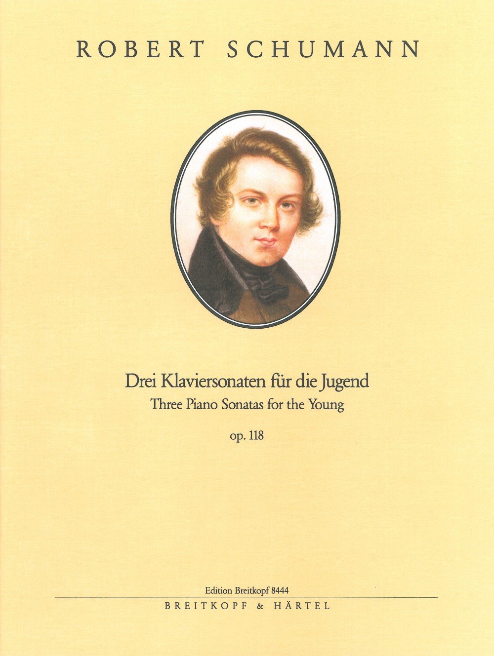 3 sonaten f. die jugend op.118 piano book