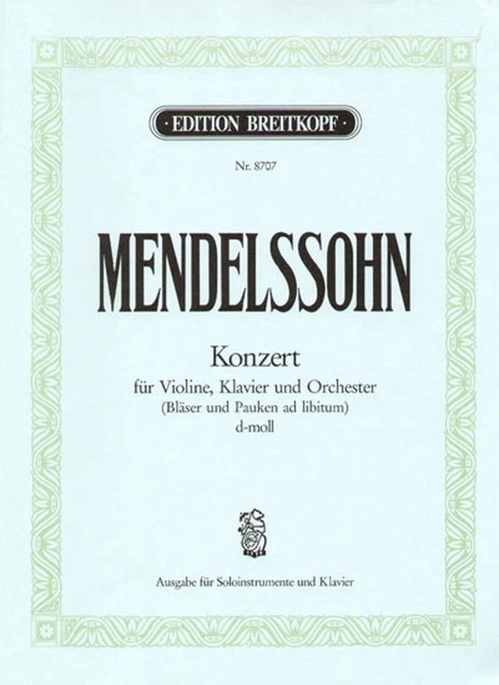 Konzert d-moll book