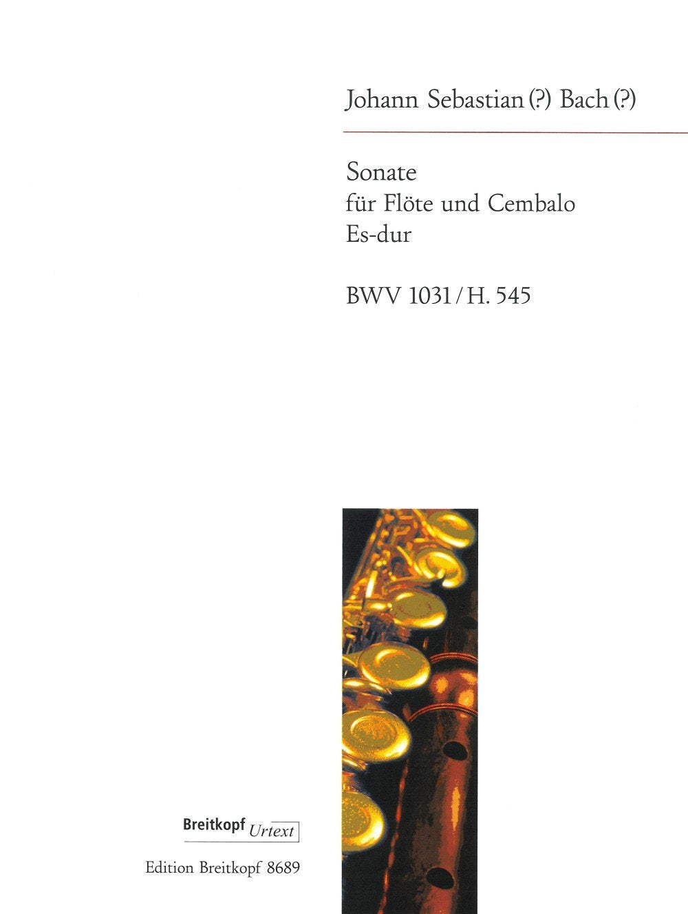 Sonate es-dur bwv 1031 book