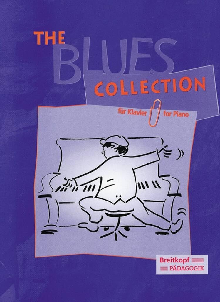 The Blues Collection für Klavier (EB 8718): 12 Blues-Stücke in verschiedenen Stilarten Sheet Music