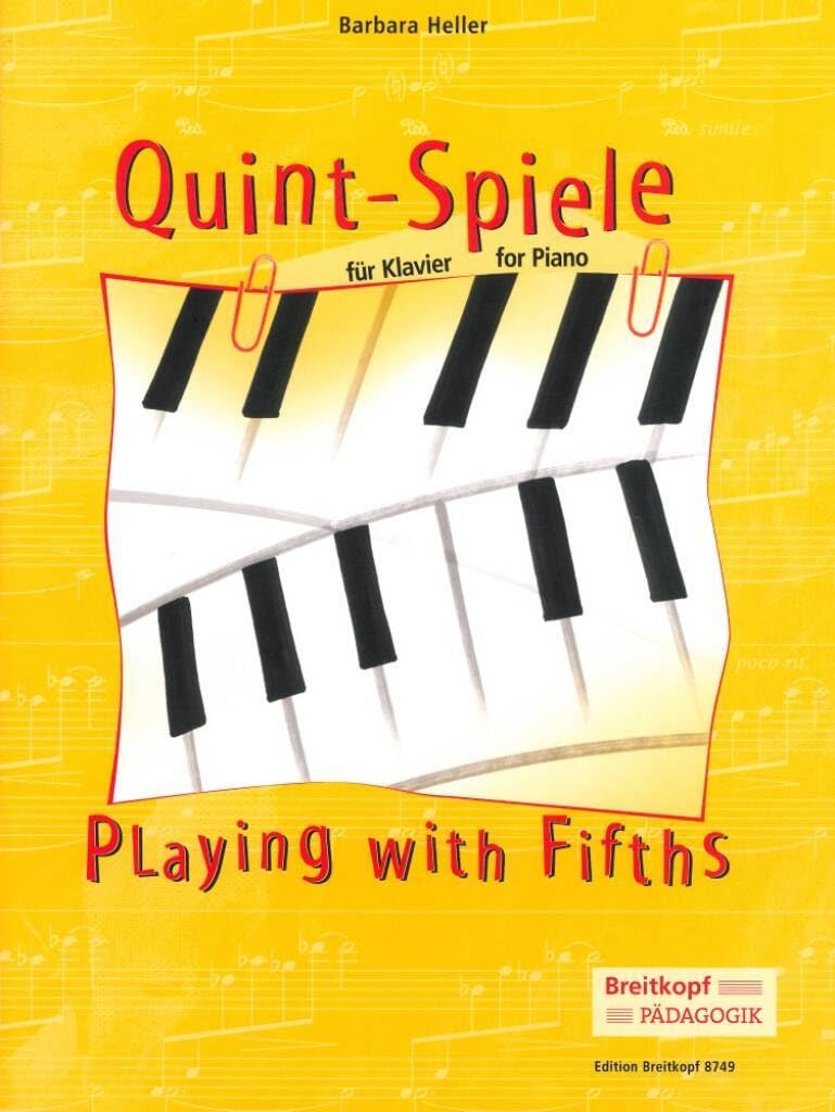 Quint-Spiele für Klavier (EB 8749): Für Piano. Mit Hinweisen für den Unterricht von Monika Thiery Sheet Music