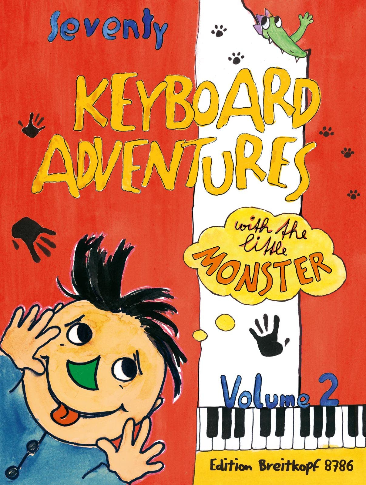 70 Keyboard Adventures with the Little Monster Piano Pieces for beginners Vol. 2 (EB 8786) Sheet Music