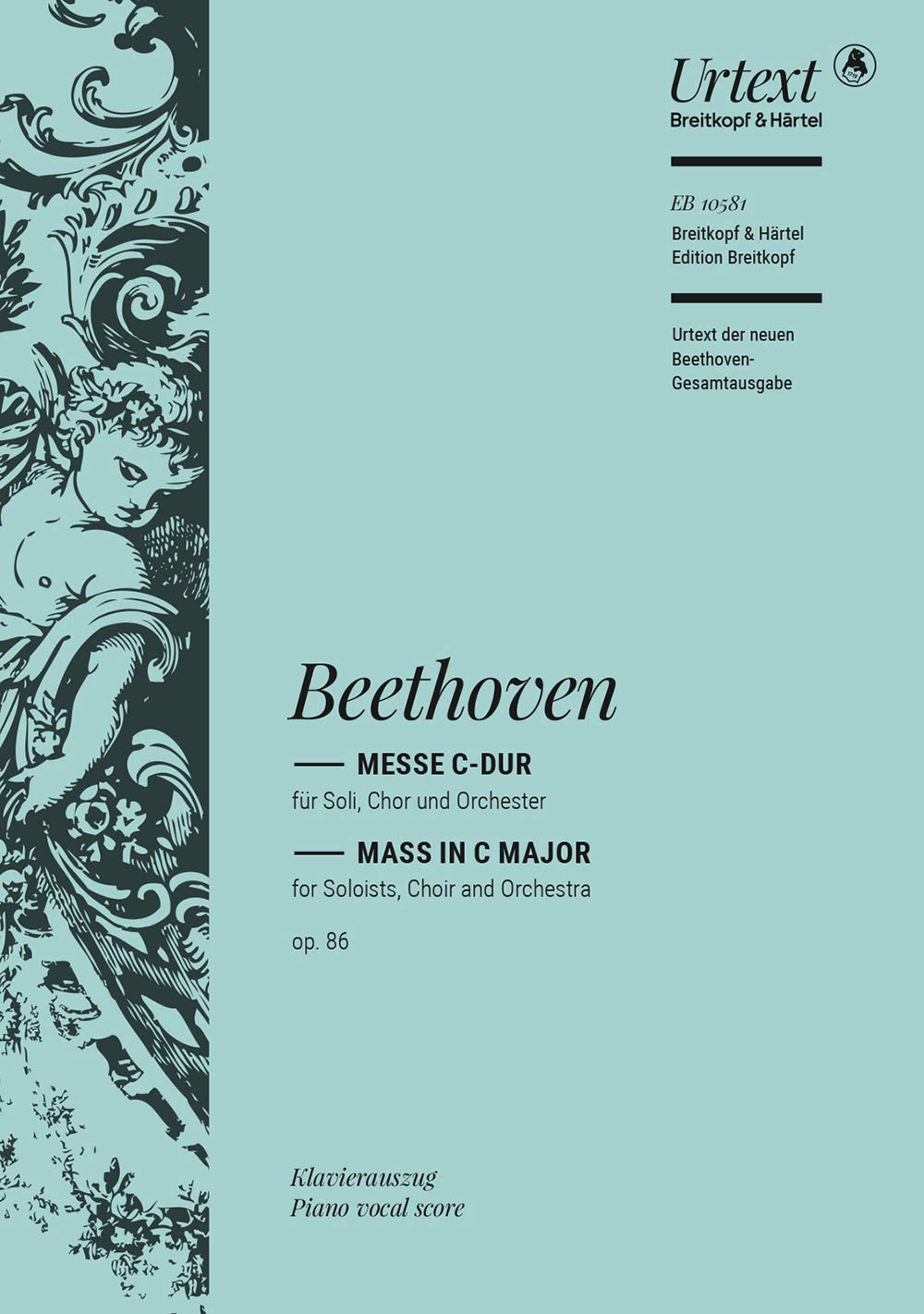 Messe C-dur op. 86 - Urtext nach der neuen Gesamtausgabe - Klavierauszug (EB 10581) Sheet Music