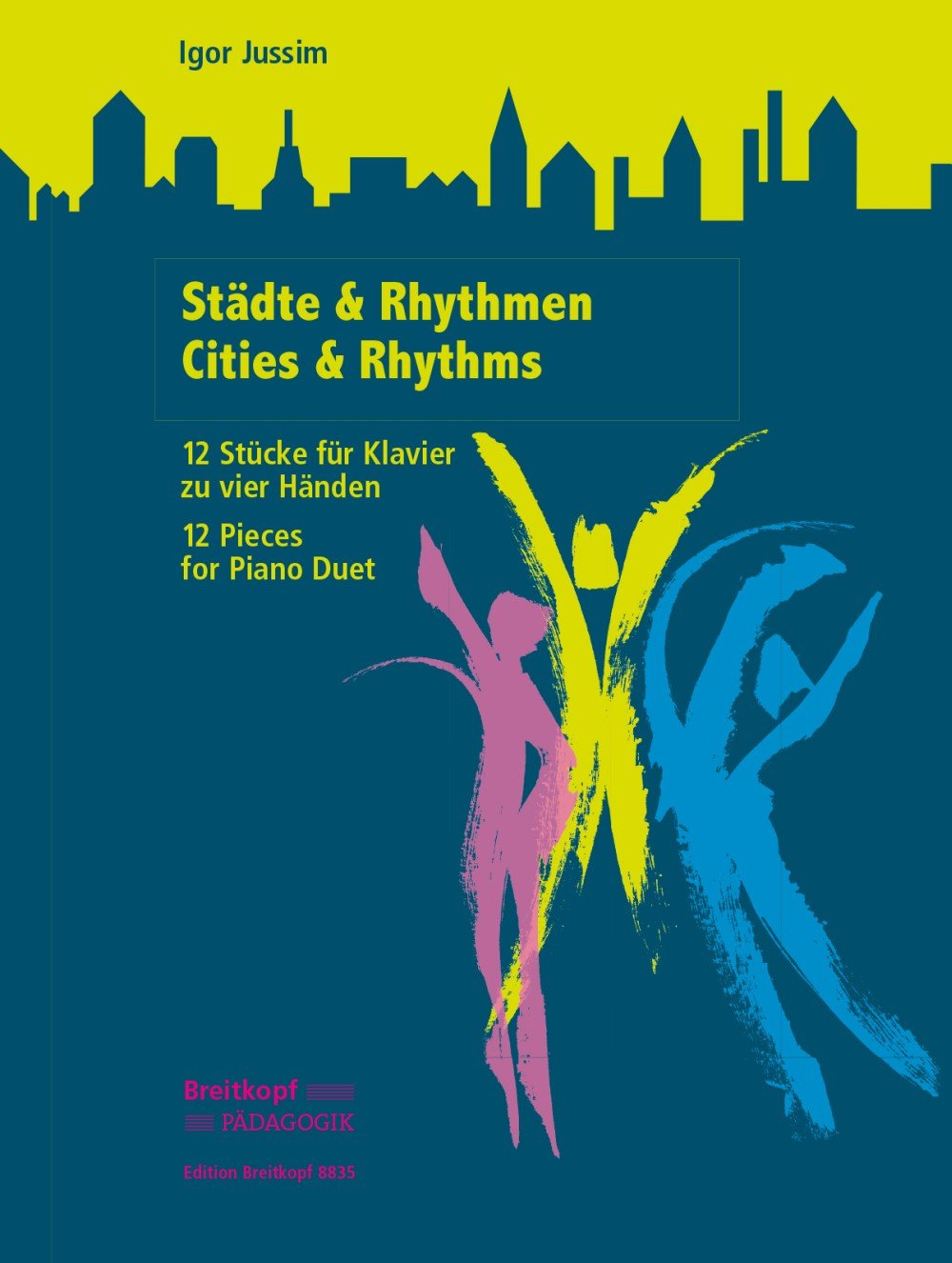 Städte & Rhythmen für Klavier vierhändig - 12 Stücke (EB 8835) Sheet Music