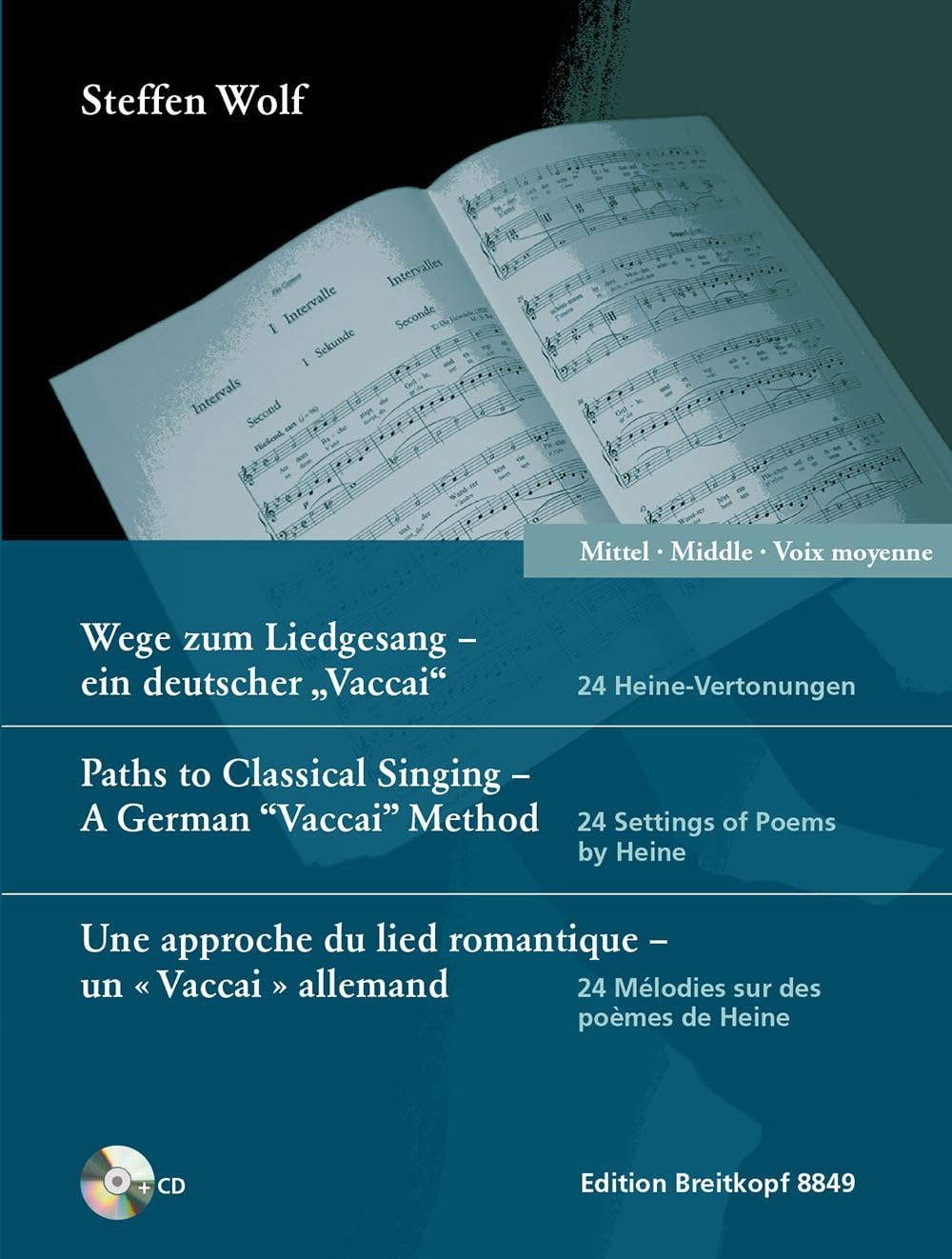 Wege zum Liedgesang - mittlere Stimme Sheet Music