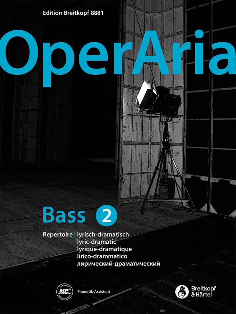 OperAria Bass Band 2: lyrisch-dramatisch (EB 8881) Repertoiresammlung / Vokalcoach Sheet Music