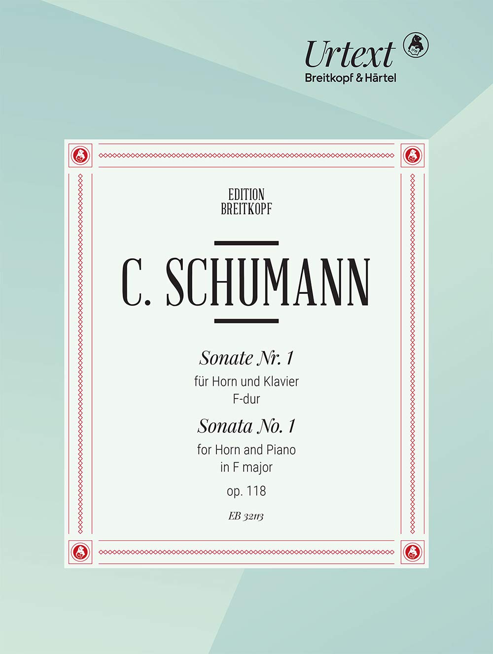 Sonate Nr. 1 F-dur für Horn und Klavier. Urtext (EB 32113) Sheet Music