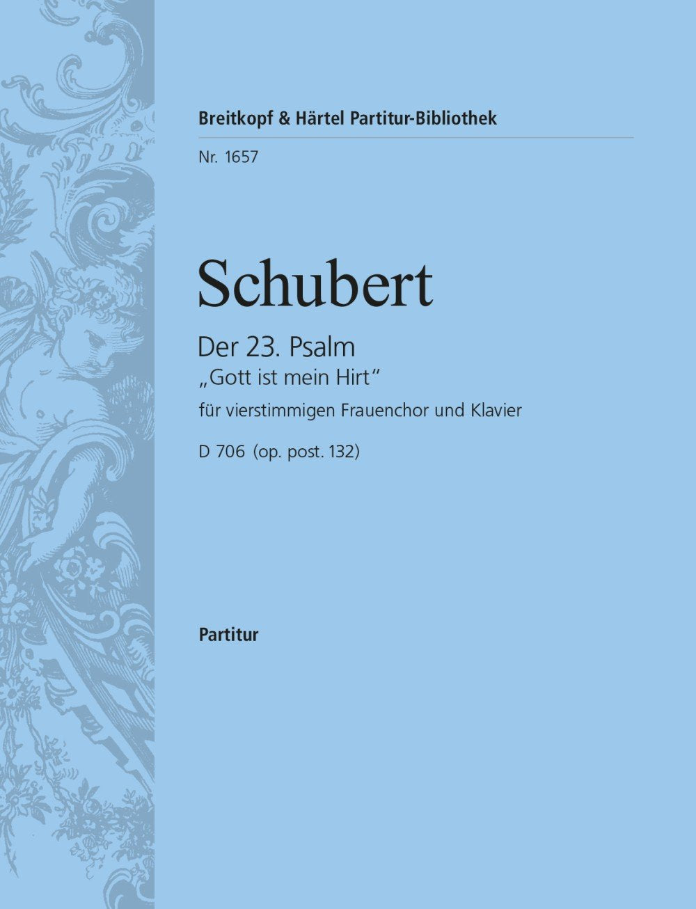 GOTT IST MEIN HIRT (PSALM 23) CHANT -CHANT ET PIANO Sheet Music