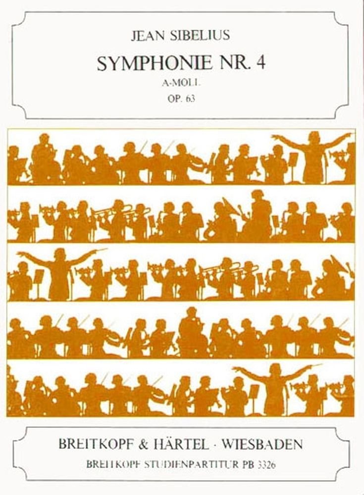 Symphonie nr. 4 a-moll op. 63 orchestre book
