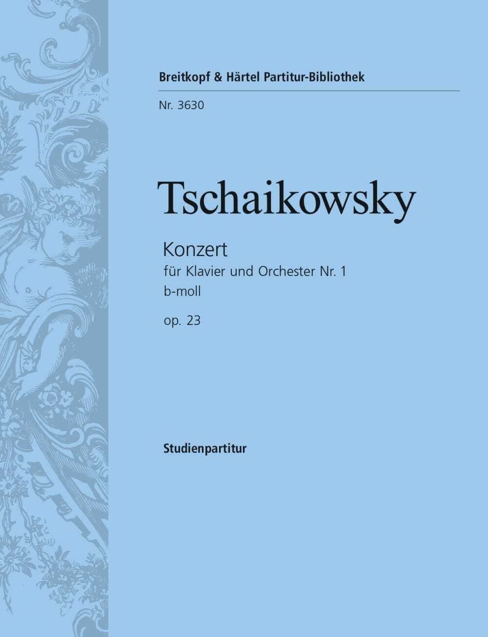 Klavierkonzert Nr. 1 b-moll op. 23 - Studienpartitur (PB 3630) Sheet Music