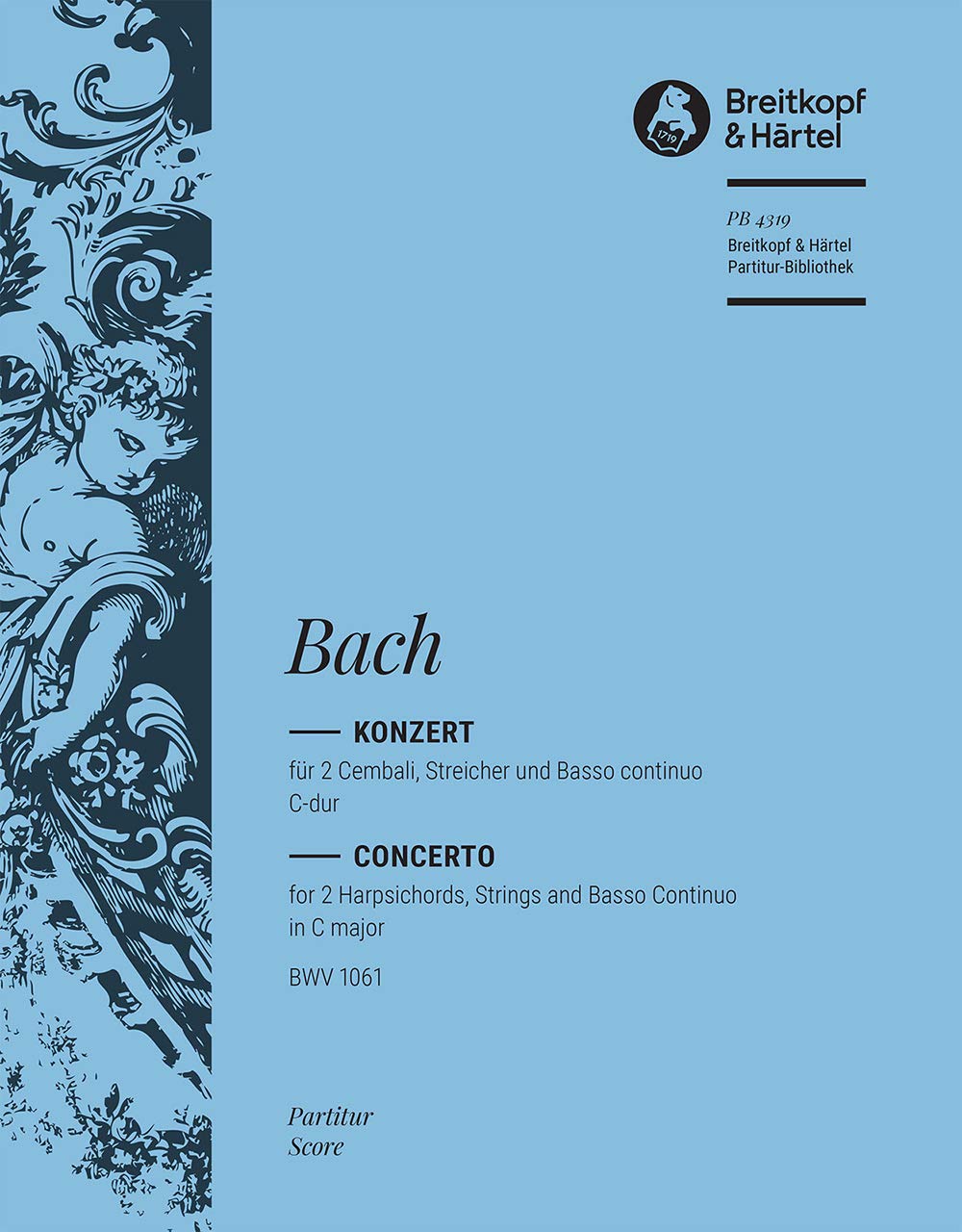 CEMBALOKONZERT C-DUR BWV 1061 Sheet Music