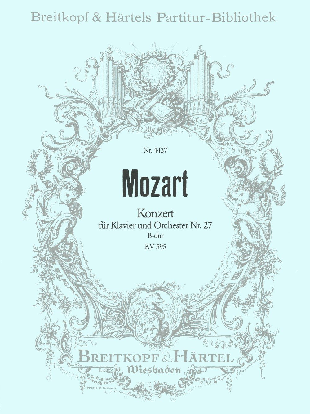 KLAVIERKONZERT 27 B-DUR KV 595 Sheet Music