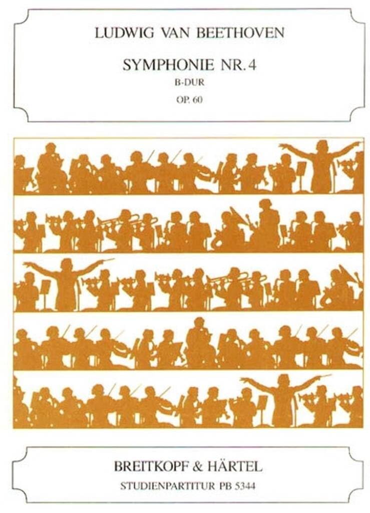 SYMPHONIE NR. 4 B-DUR OP. 60 ORCHESTRE book