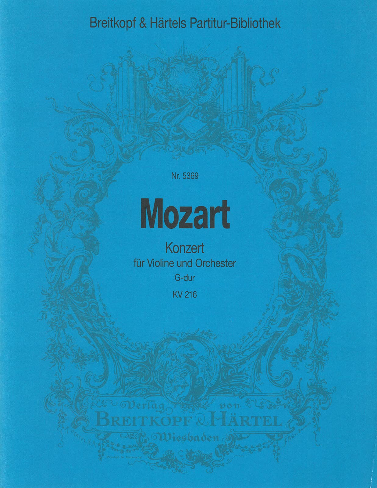 VIOLINKONZERT G-DUR KV 216 Sheet Music