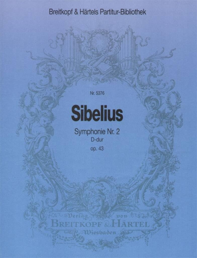 Symphonie Nr. 2 D-dur op. 43 - Partitur - Urtext nach der Gesamtausgabe (PB 5376) Sheet Music