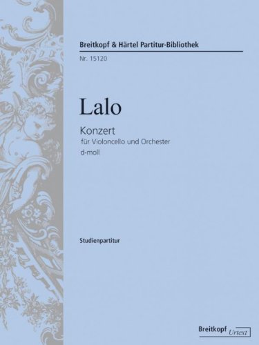 Konzert f. Violoncello u. Orchester Sheet Music