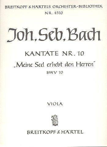 KANTATE 10 MEINE SEELE ERHEBT Arts & Music