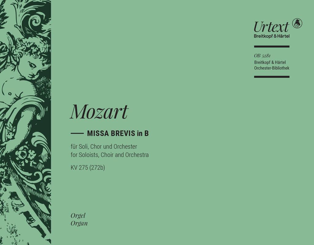 MISSA BREVIS IN B KV 275 Arts & Music