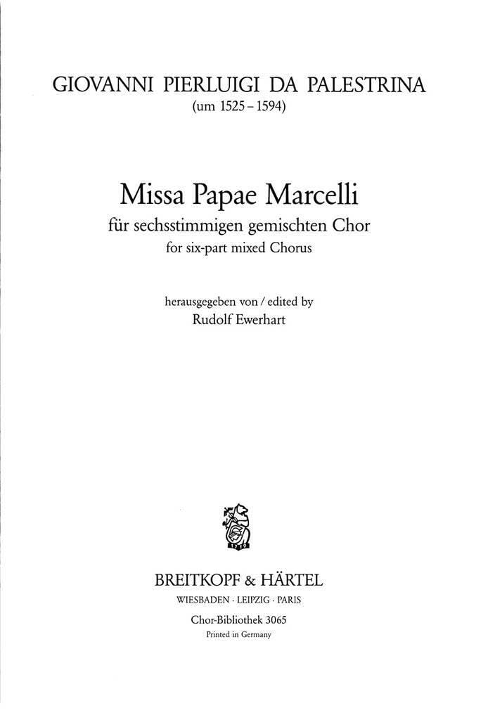 MISSA PAPAE MARCELLI Arts & Music