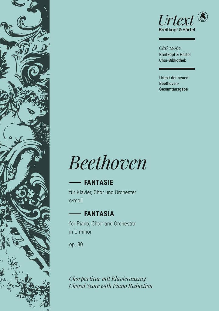 CHOR FANTASIE C-MOLL OPUS 80 CHANT Sheet Music