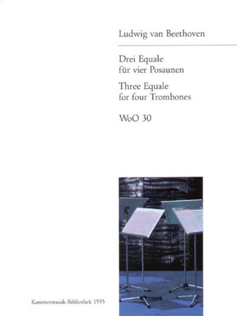 3 Equale WoO 30 für 4 Posaunen (KM 1555) Sheet Music