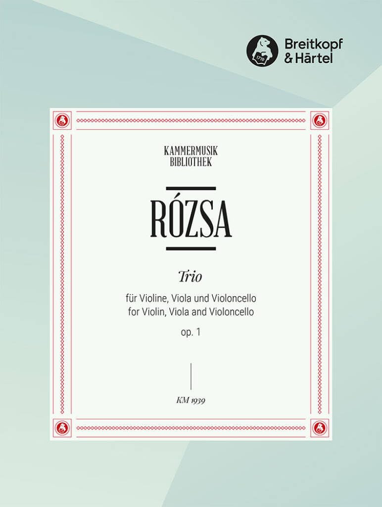 STREICHTRIO (SERENADE) OP. 1 (1927) Sheet Music