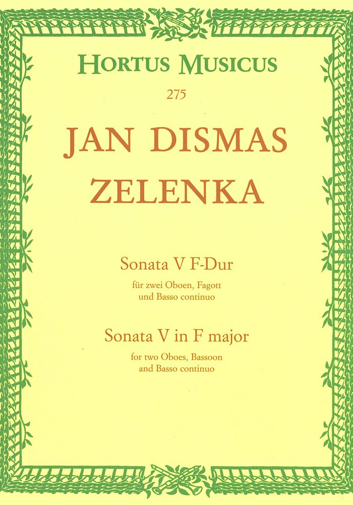 6 Sonaten fr 2 Oboen oder Violine und Oboe, Fagott (Violoncello) und Basso continuo - Heft 5: Sonate F-Dur ZWV 181/5 cd
