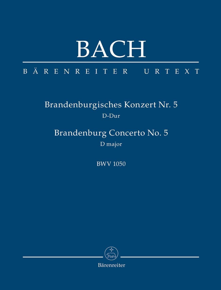 Brandenburgisches Konzert Nr. 5 TP7 (Bärenreiter Urtext) Sheet Music