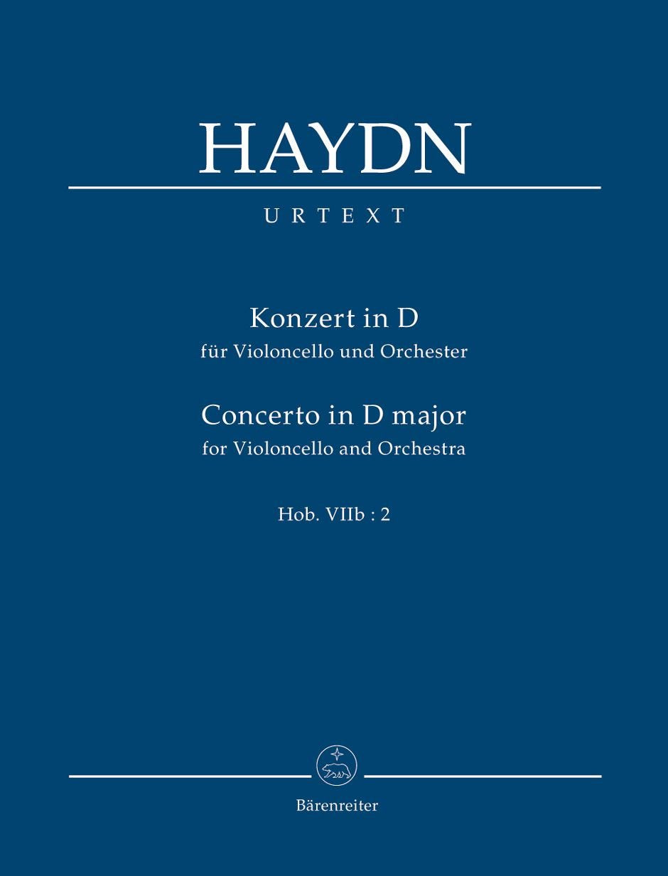 Konzert in D für Violoncello und Orchester Hob.VIIb:2. Studienpartitur Books