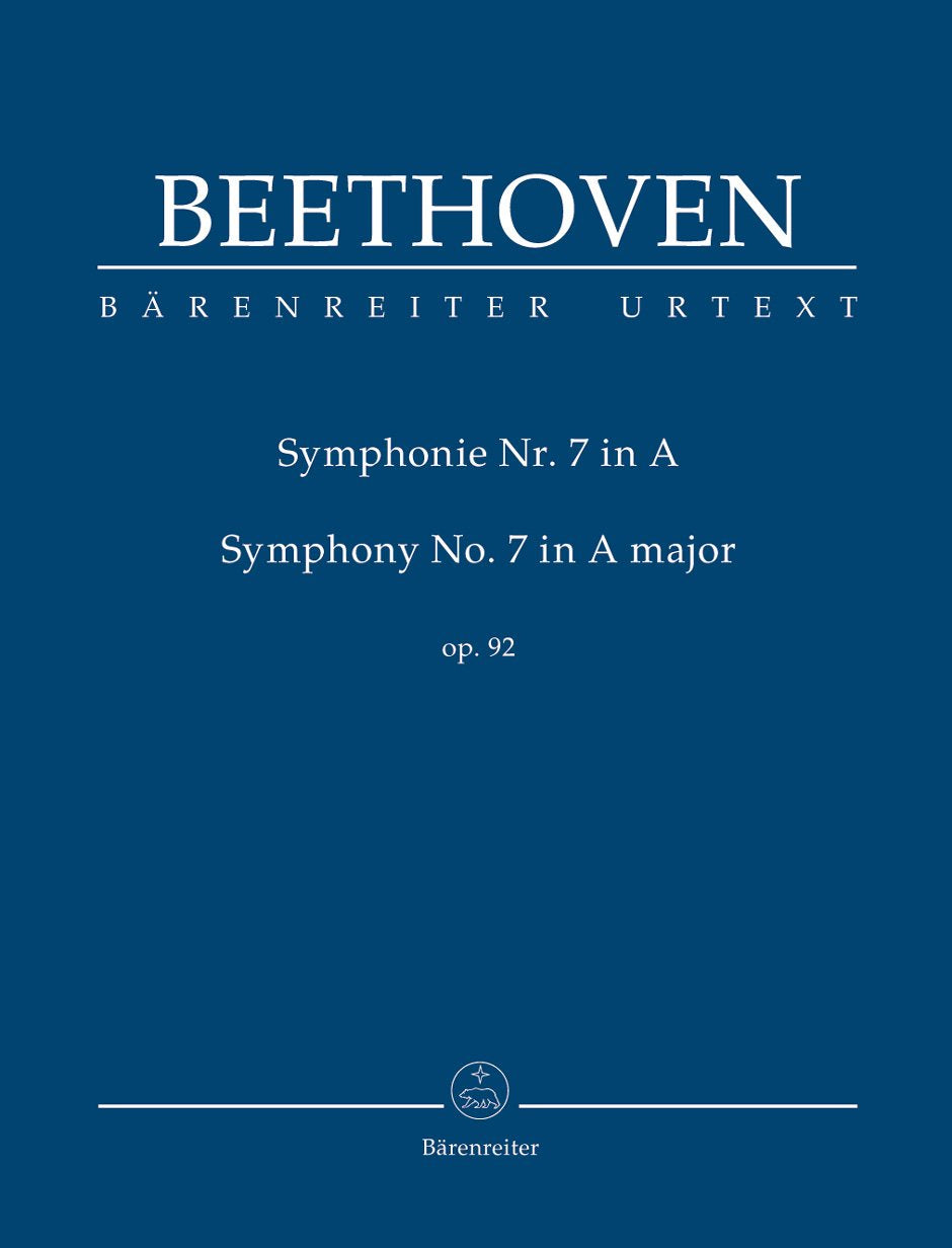 Sinfonie Nr. 7 A-Dur op. 92. BÄRENREITER URTEXT. Studienpartitur, Urtextausgabe Sheet Music