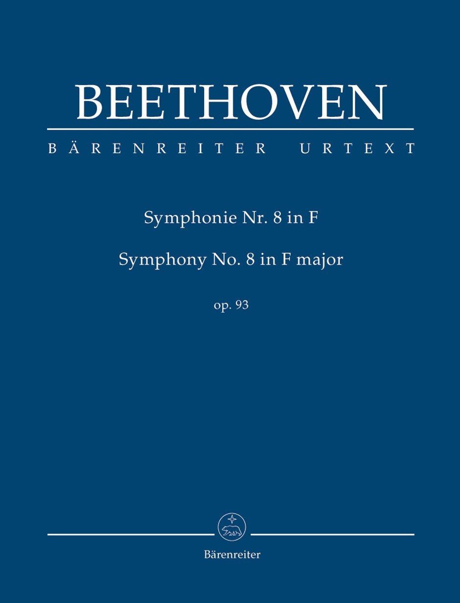 Sinfonie Nr. 8 F-Dur op. 93. Symphony No. 8 in F major op. 93 Sheet Music