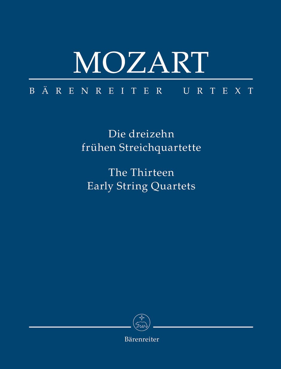 Die dreizehn frühen Streichquartette book