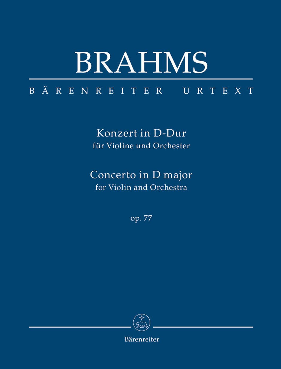 Concerto for Violin in D major Op. 77 (Study Score) Sheet Music
