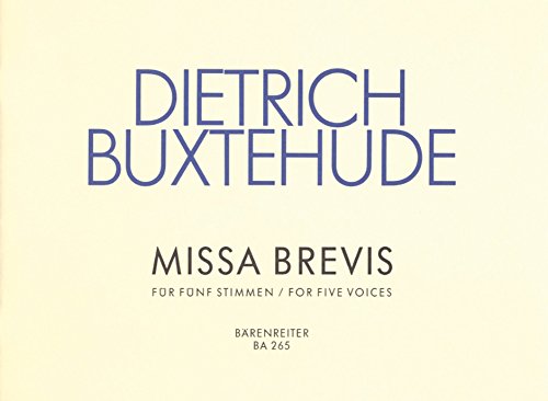 Missa brevis -Kyrie und Gloria-. Chorpartitur Books