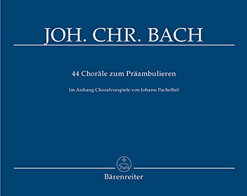 44 Choräle zum Präambulieren book