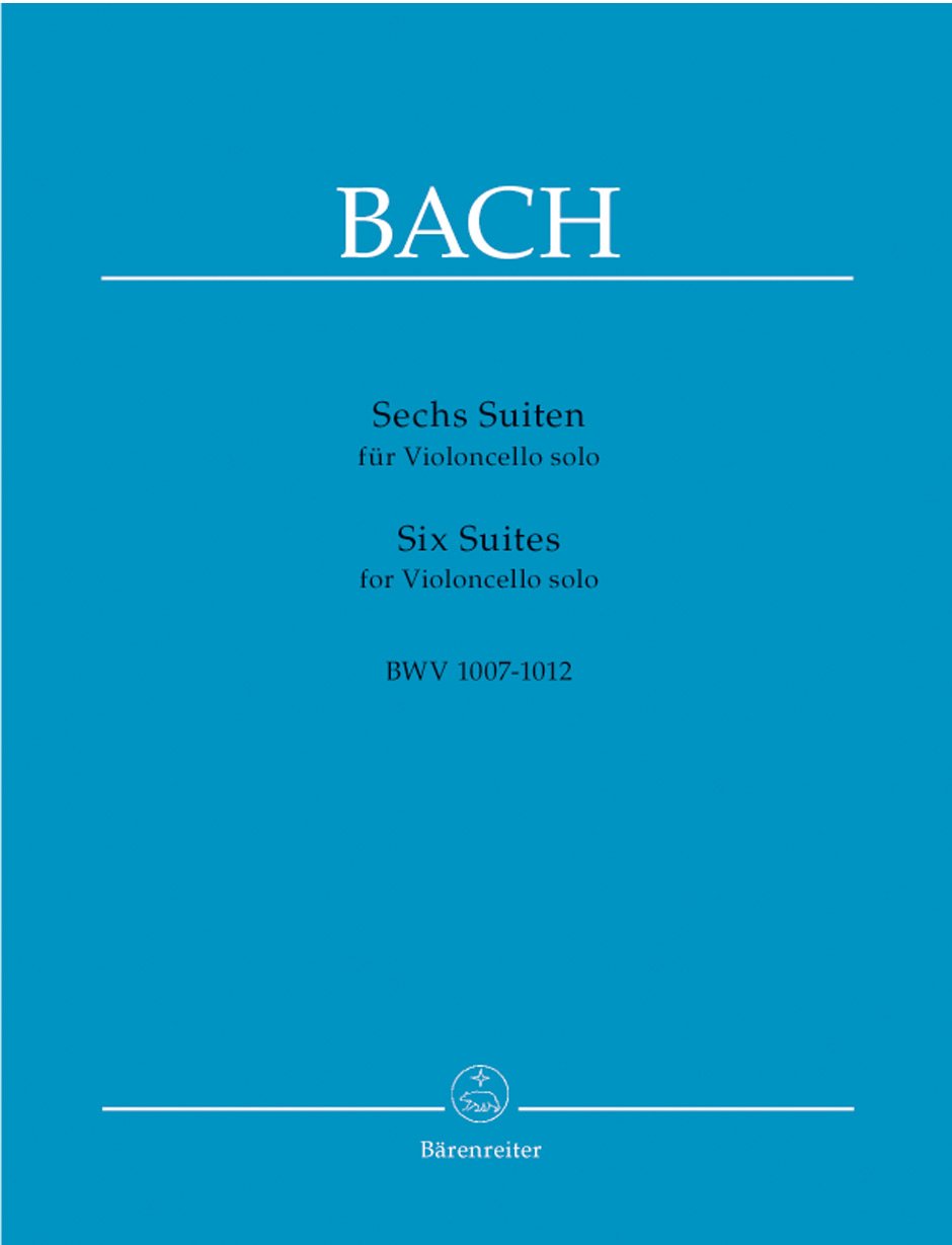Sechs Suiten für Violoncello solo BWV 1007-1012. Spielpartitur(en) Sheet Music