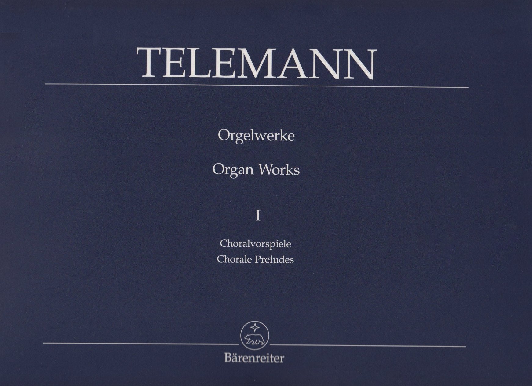 Organ Works I Chorale Preludes, Variations Sheet Music