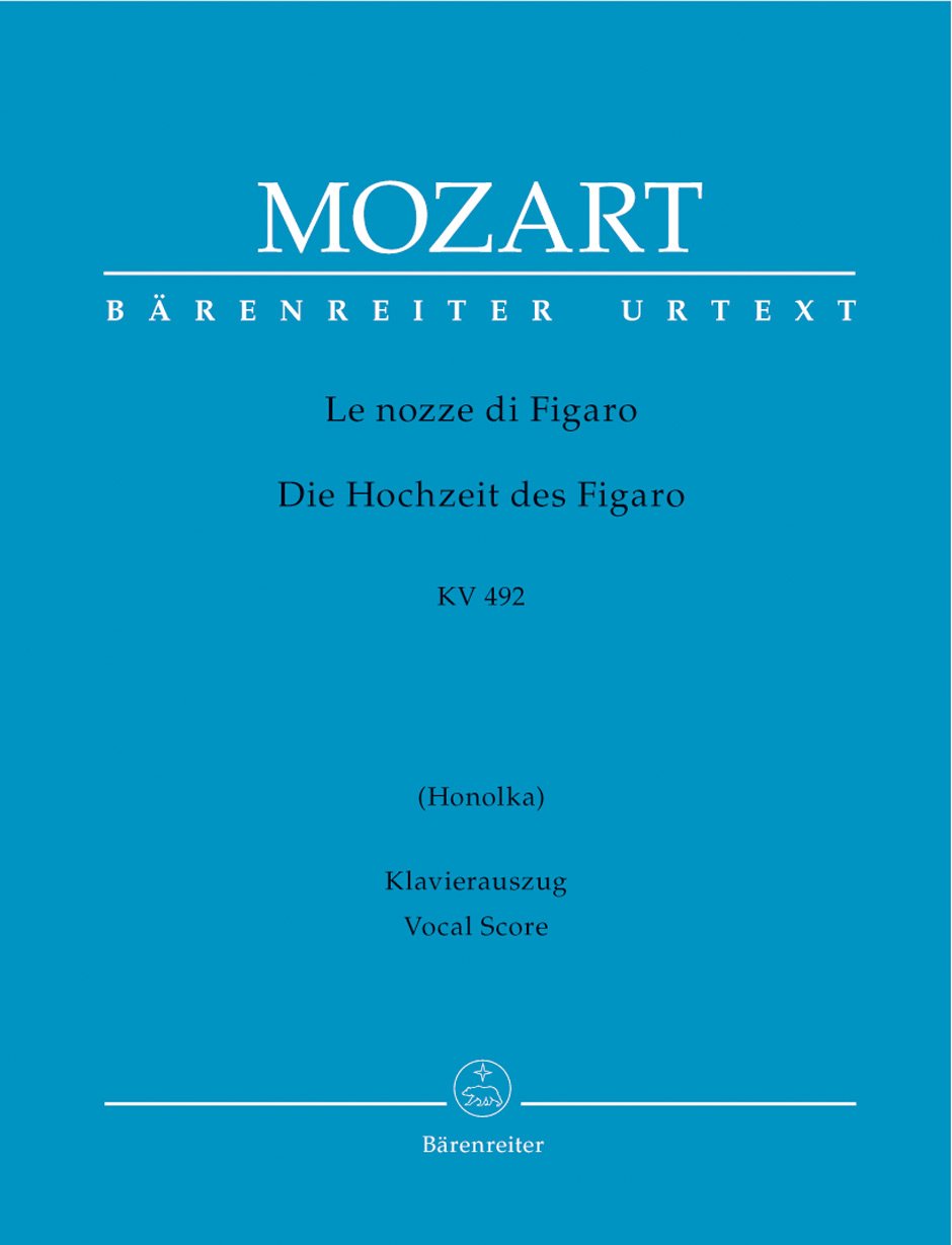 BARENREITER MOZART W.A. - LE NOZZE DI FIGARO KV 492 - VOCAL SCORE Sheet Music